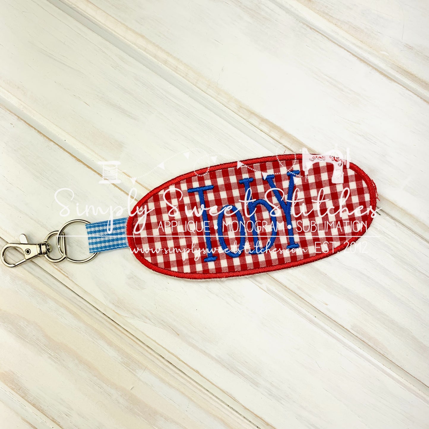 1650 - BOYS OVAL - BAG TAG