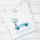 5051 - SPEED RACER BIRTHDAY NUMBER APPLIQUE - CHILD SHIRT