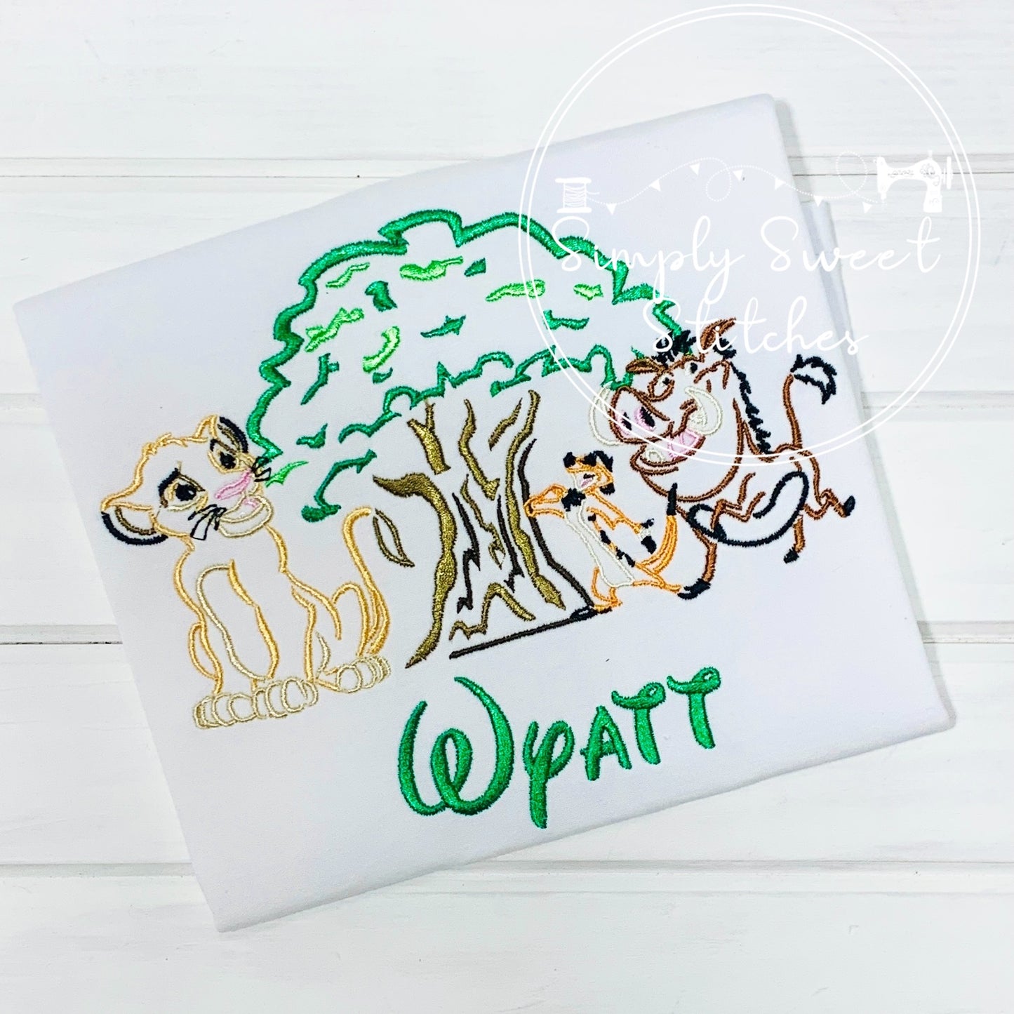 2031 - LION KINGDOM - SKETCH CHILD SHIRT