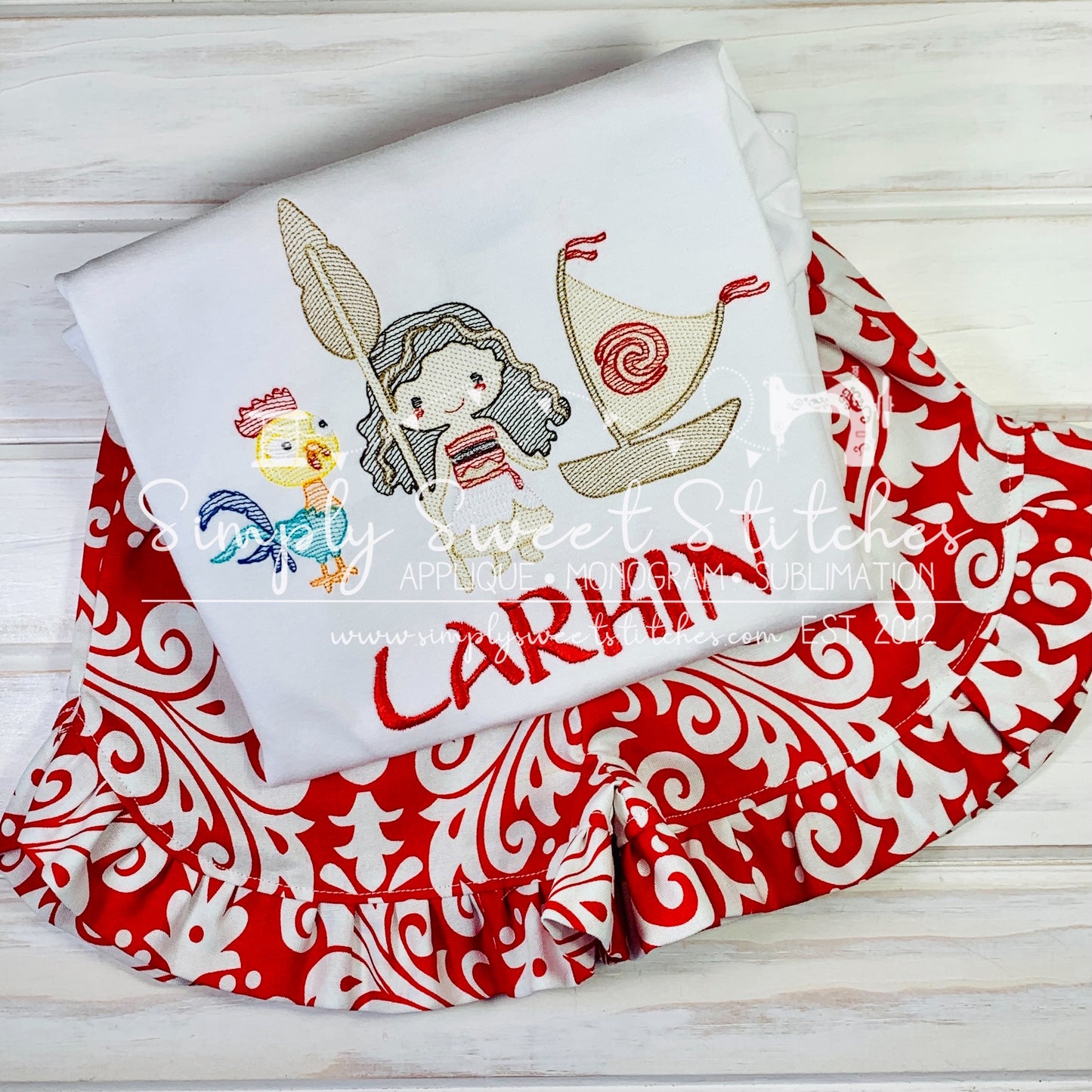 1664 - ISLAND GODDESS - SKETCH CHILD SHIRT