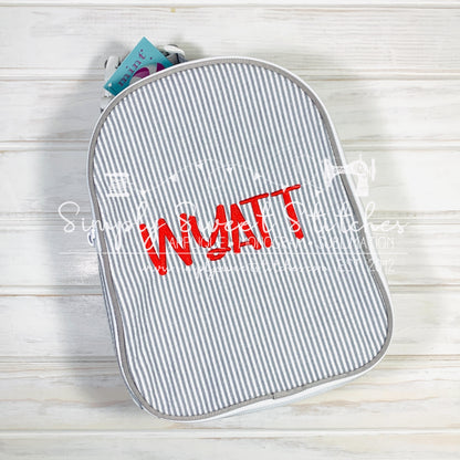 2039 - EMBROIDERED NAME - GUMDROP LUNCHBOX