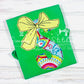 2854 - APPLIQUE LETTER WITH BOW APPLIQUE - CHILD SHIRT