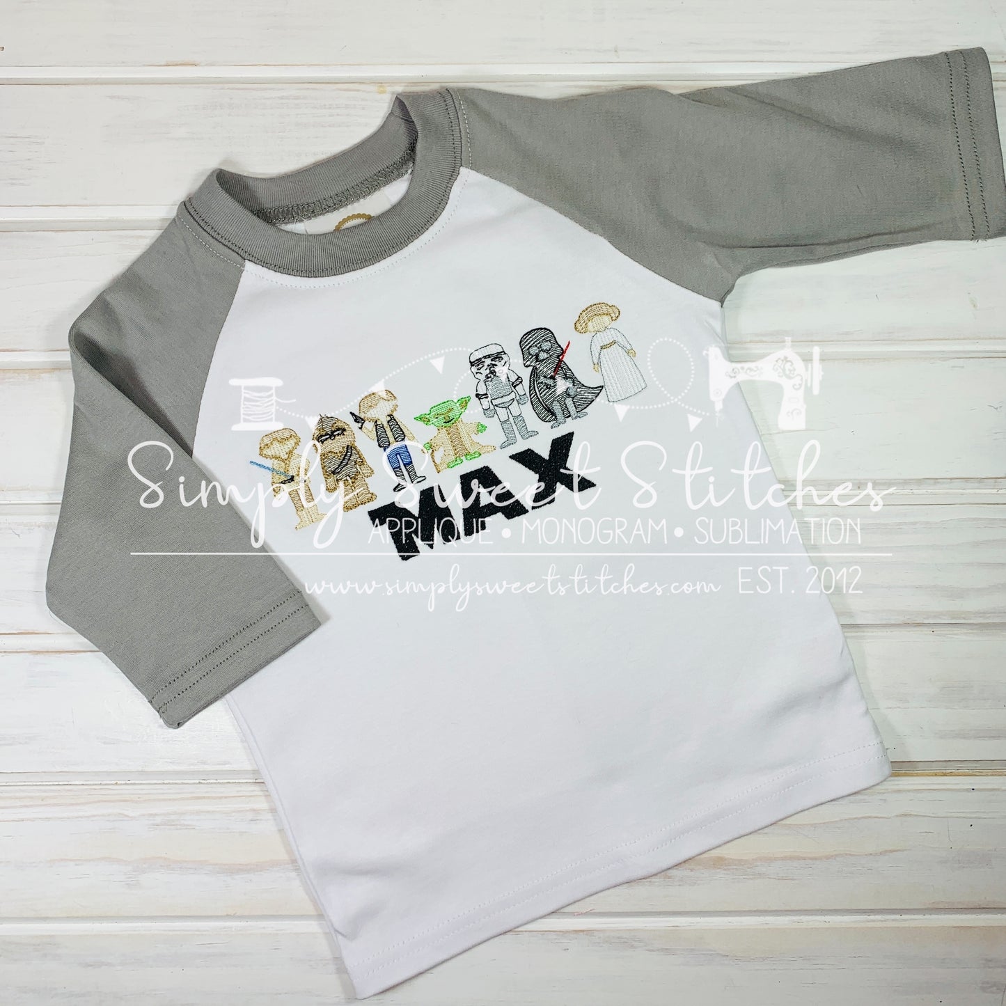 1965 - STAR WARS LINEUP - SKETCH CHILD SHIRT