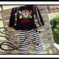 1623 - REINDEER WITH LIGHTS APPLIQUE - CHILD SHIRT