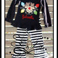 1623 - REINDEER WITH LIGHTS APPLIQUE - CHILD SHIRT