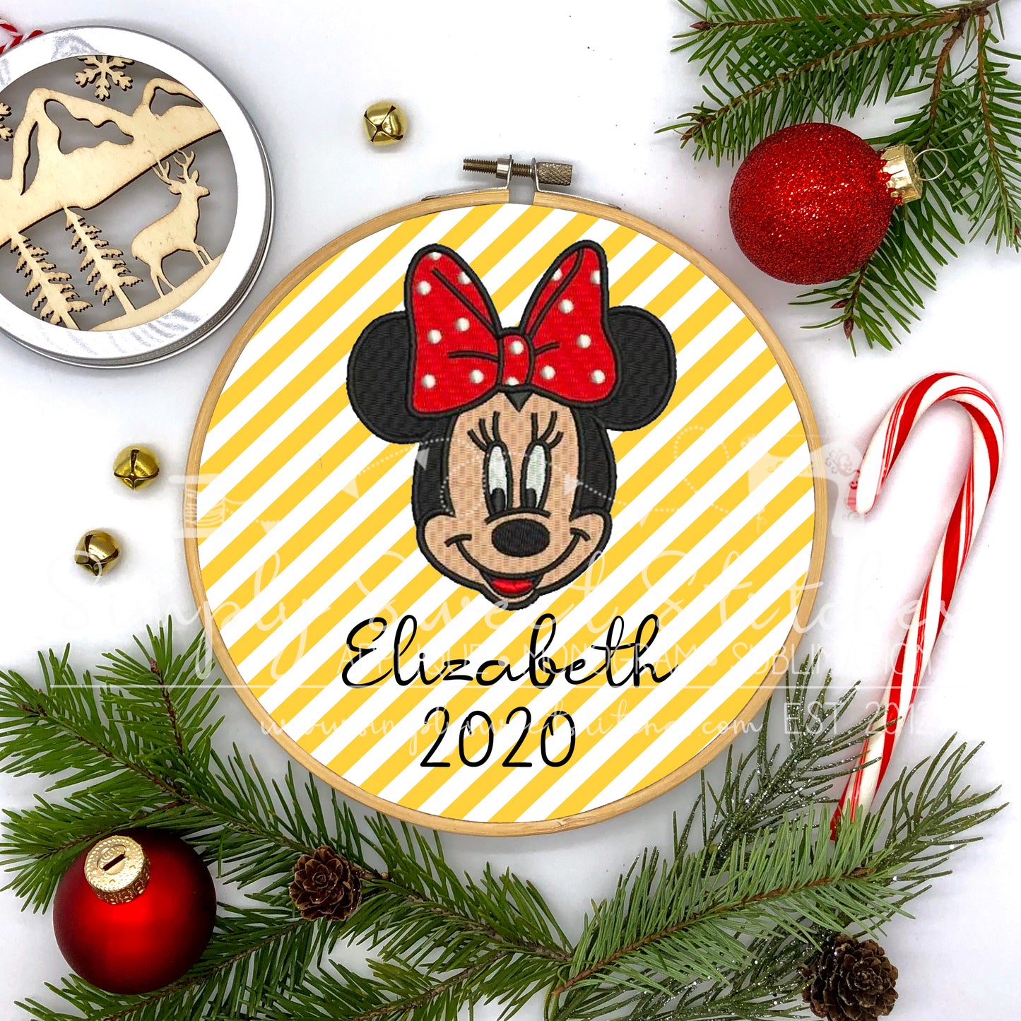 2817 - MISS MOUSE - ORNAMENT