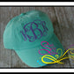 1162 - MONOGRAMMED BASEBALL HAT