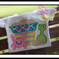 1084 - GIRL SAND PAIL WITH CRAB APPLIQUE - CHILD SHIRT